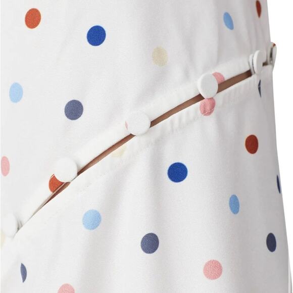 N12H White Polka Dot Wonderland Skirt Size Small NWT - Picture 5 of 6